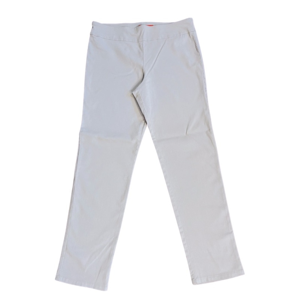 KRAZY LARRY || STRAIGHT LEG CASUAL PANT || LIGHT GREY || SIZE 12